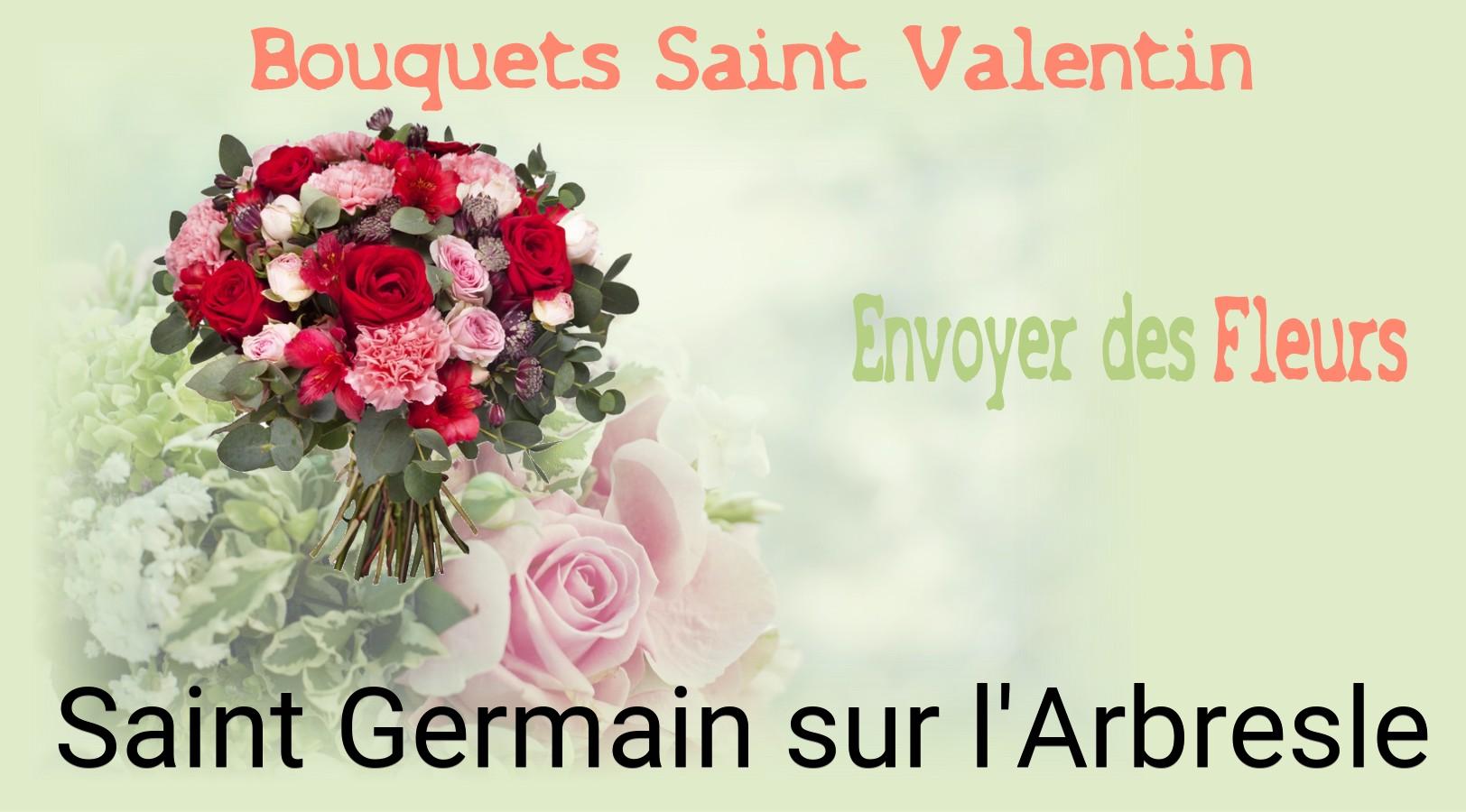 Roses de Saint-Valentin livrées à Saint-Germain-sur-l'Arbresle